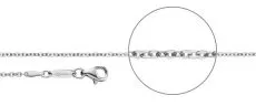 Brillantkette Silber diamantiert Stärke 1,9mm