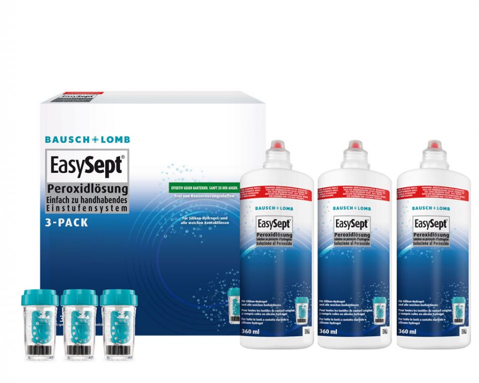 EasySept 3-Pack (3x 360ml + 3 Behälter)