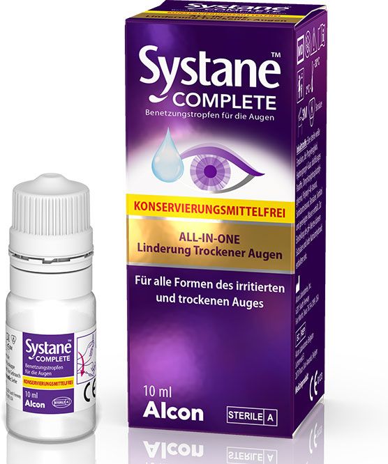 Systane® Complete 10ml Benetzungstropfen, konservierungsmittelfrei