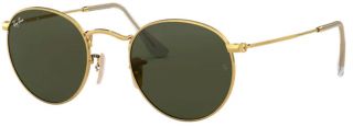 RAY BAN 3447-001 ROUND METAL