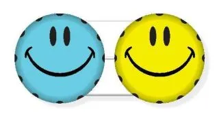 Kontaktlinsenbehälter SC121 smiley